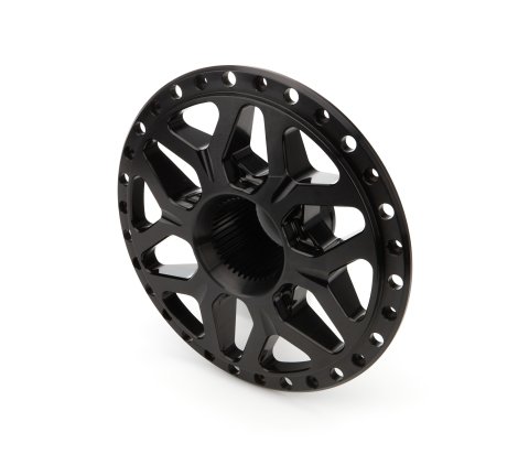 Wheel Center Section - Black Widow - 2 in Spline - Aluminum - Black Anodized - Rear Wheel Center - Weld / Sander / Keizer / MPD Wheels - Each