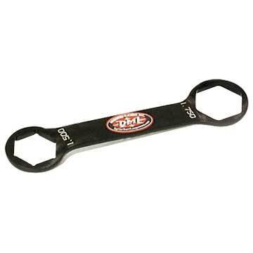 Spindle Nut Wrench - Double End - 1-3/4 in - 1-1/2 in - Steel - Black Oxide - Spindle Nuts - Each