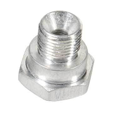 King Pin Cap - Long - 5/8-18 in Thread - Aluminum - Natural - DMI Sprint Front Spindles - Each