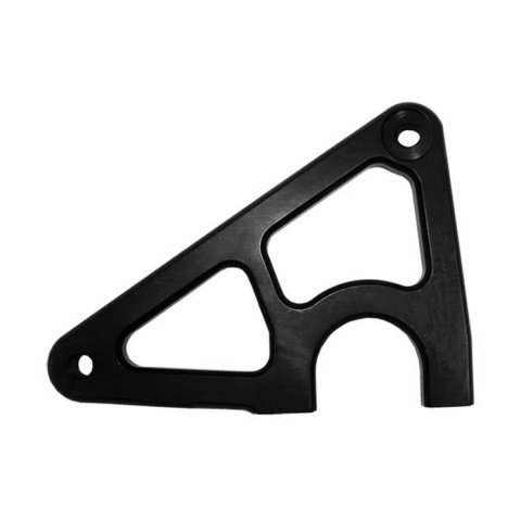 Steering Arm - Combo - 3-1/4 in Bolt Span - 5.5 x 1 in Forward - Aluminum - Black Anodized - Sprint Car - Each