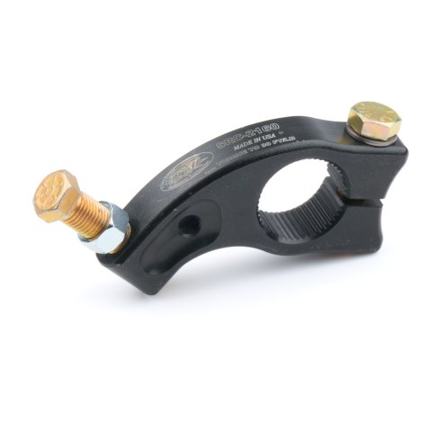 Torsion Arm Stop - 1.75-48 in Spline - Hardware Included - Steel - Natural - Sprint Car - Each