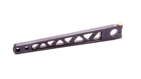 Pitman Arm - Lightweight - Long - 11 to 12 in Long - 10 Degree Broach - Aluminum - Black Anodized - Sprint Car - Each