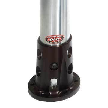 Torque Tube - 28 in Long - Lightweight Base - Aluminum - Silver / Black - Midget - Each