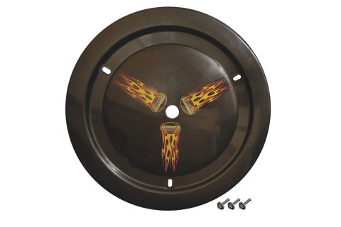 Mud Cover - Ultimate Real - Bolt-On - Hardware Included - Cover Only - Plastic - Black - 15 in Wheels - Each