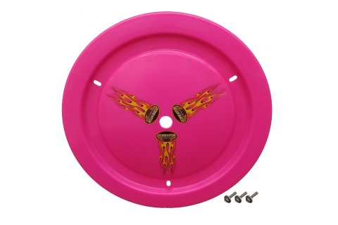 Mud Cover - Ultimate - Bolt-On - Hardware Included - Cover Only - Plastic - Pink - 15 in Wheels - Each