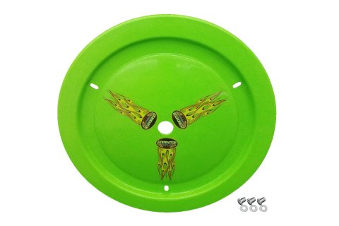 Mud Cover - Ultimate - Quick Turn Fastener - Hardware Included - Cover Only - Plastic - Xtreme Green - 15 in Wheels - Each