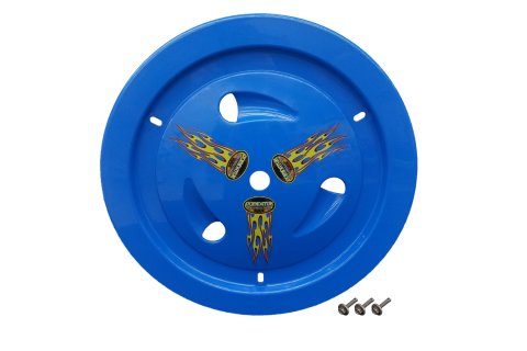 Mud Cover - Ultimate - Bolt-On - Hardware Included - Vented - Cover Only - Plastic - Blue - 15 in Wheels - Each