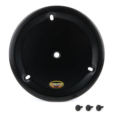 Mud Cover - Micro Sprint - Bolt-On - Hardware Included - Cover Only - Aluminum - Black Powder Coat - 13 in Wheels - Each