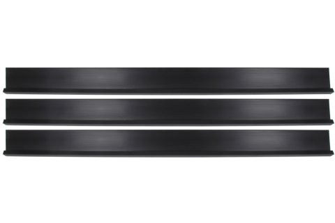 Rocker Panel - 78 in Long - Plastic - Black - Set of 3