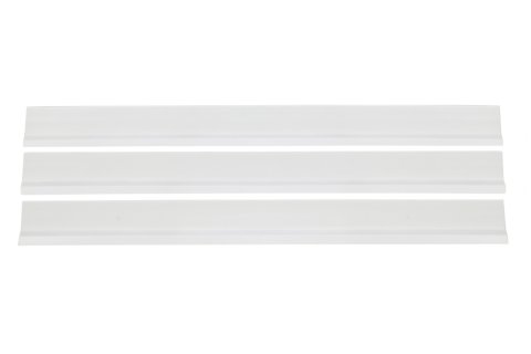 Rocker Panel - 78 in Long - Plastic - White - Set of 3