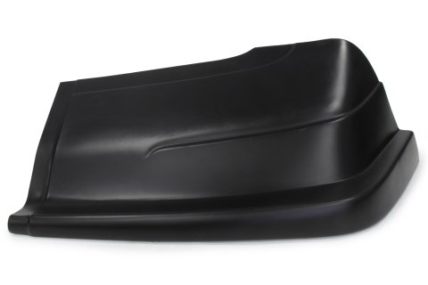 Nose - Dominator - Driver Side - Plastic - Black - Dirt Late Model - Each