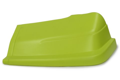 Nose - Dominator - Driver Side - Plastic - Fluorescent Yellow - Dirt Late Model - Each