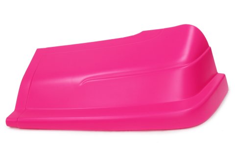 Nose - Dominator - Driver Side - Plastic - Pink - Dirt Late Model - Each