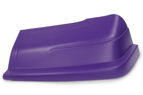 Nose - Dominator - Driver Side - Plastic - Purple - Dirt Late Model - Each