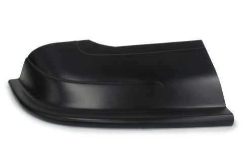 Nose - Dominator - Passenger Side - Plastic - Black - Dirt Late Model - Each