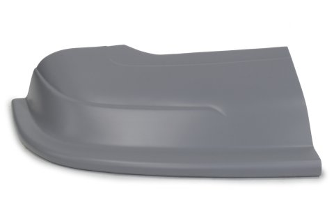 Nose - Dominator - Passenger Side - Plastic - Gray - Dirt Late Model - Each