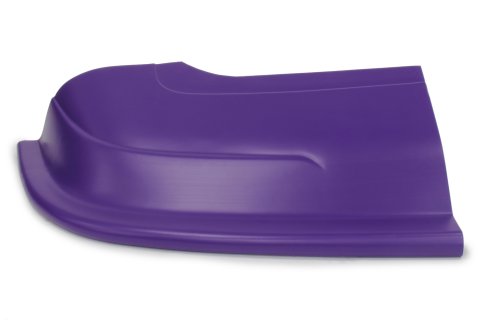 Nose - Dominator - Passenger Side - Plastic - Purple - Dirt Late Model - Each