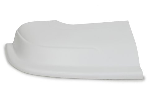 Nose - Dominator - Passenger Side - Plastic - White - Dirt Late Model - Each