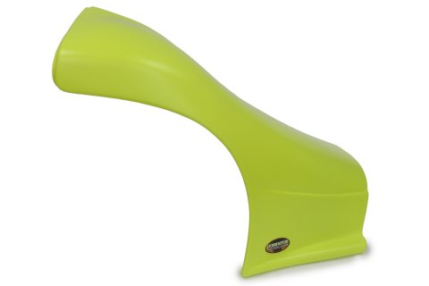 Fender - Dominator - Passenger Side - Plastic - Fluorescent Yellow - Dirt Late Model - Each