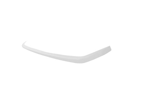 Air Valance - 3 Piece - Plastic - White - Dirt Late Model - Kit