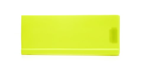 Fender Extension - Driver Side - Lower - Street Stock - Plastic - Fluorescent Yellow - Universal - Each