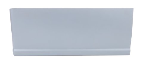 Fender Extension - Passenger Side - Lower - Street Stock - Plastic - Gray - Universal - Each