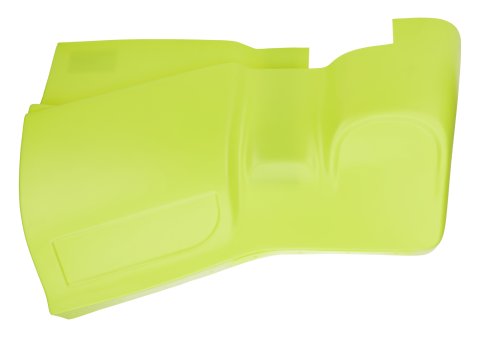 Nose - SS Killer Z - Driver Side - Upper - Plastic - Fluorescent Yellow - Street Stock - Each