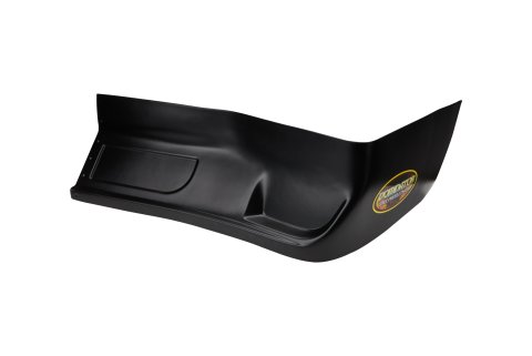 Nose - SS Killer Z - Driver Side - Lower - Plastic - Black - Street Stock - Each