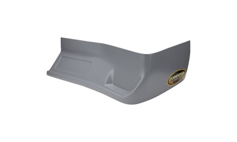 Nose - SS Killer Z - Driver Side - Lower - Plastic - Gray - Street Stock - Each
