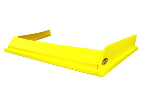 Air Valance - 3 Piece - Plastic - Fluorescent Yellow - Dirt Modified - Kit