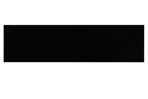 Hood Filler Panel - 70 x 30 in - Plastic - Black - Late Model - Each