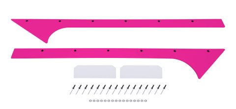 Pillar Post - Front - Plastic - Pink - Dirt Late Model - Kit