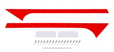 Pillar Post - Front - Plastic - Red - Dirt Late Model - Kit