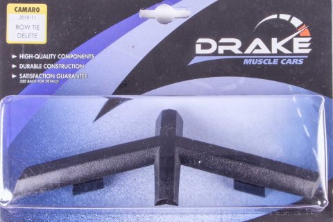 Emblem Delete - Front Grill Insert - Plastic - Black - Chevy Camaro 2010-13 - Each
