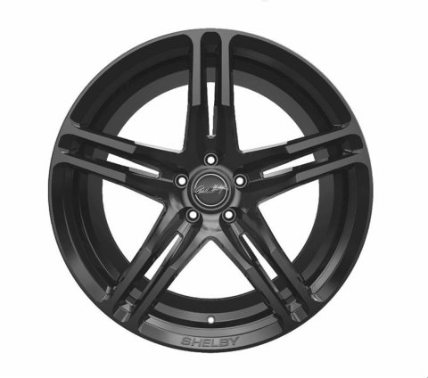 Wheel - CS14 - 20 x 9.5 in - 6.820 in Backspace - 5 x 4.50 in Bolt Pattern - Aluminum - Gloss Black - Each