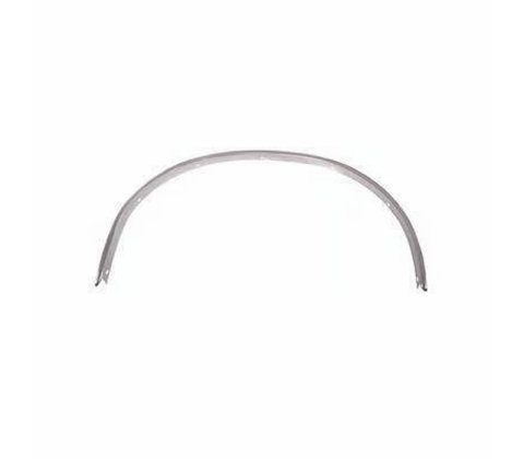 Wheel Molding - Passenger Side - Front - Aluminum - Polished - Ford Mustang 1977-73 - Each