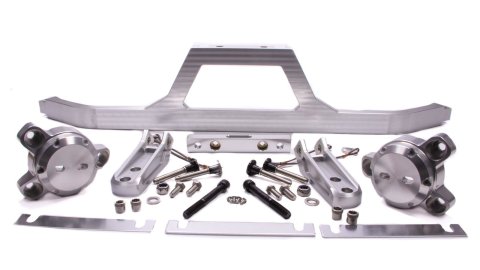 Strut Tower Brace - Aluminum - Clear Anodized - Dodge Challenger 2008-21 / Dodge Charger 2005-21 - Each
