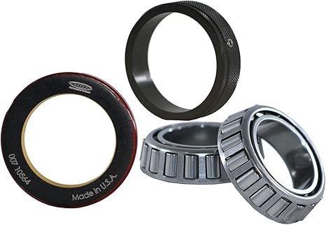 Wheel Bearing Kit - Low Drag - Inner and Outer - Air Gap Seal / Spacer - 2 in Pin 5x5 Hubs - Kit