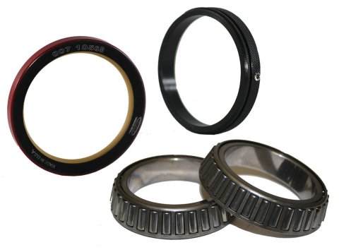 Wheel Bearing Kit - Low Drag - Inner and Outer - Seal / Spacer - 2-1/2 in Pin 5x5 Hubs - Kit
