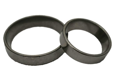 Wheel Bearing Race - Inner and Outer - Front - Steel - Natural - Legend - Kit