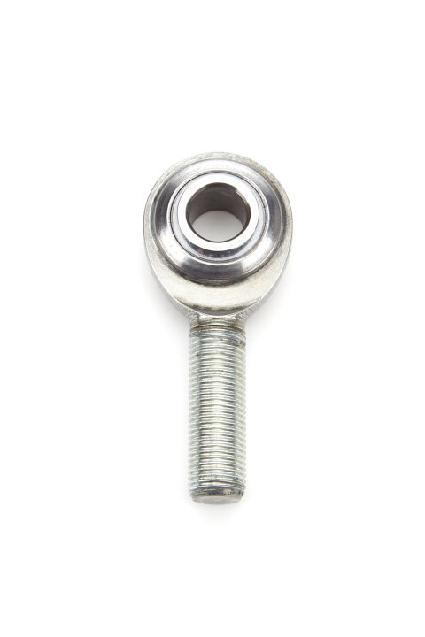 Rod End - Low Friction - Spherical - 0.5 in Bore - 1/2-20 in Left Hand Male Thread - Steel - Zinc Plated - Each