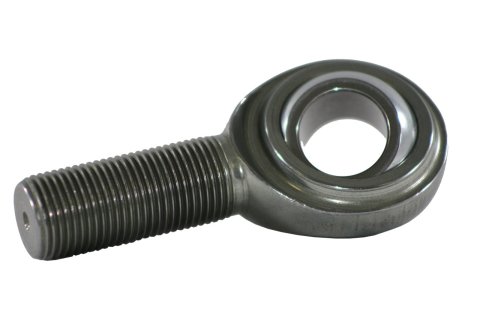 Rod End - Low Friction - Spherical - 0.625 in Bore - 5/8-18 in Left Hand Male Thread - Steel - Zinc Plated - Each