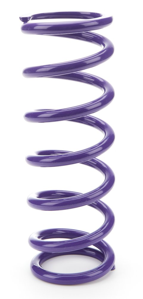 Coil Spring - Coil-Over - 2.5 in ID - 10 in Length - 300 lb/in Spring Rate - Steel - Purple Powder Coat - Each