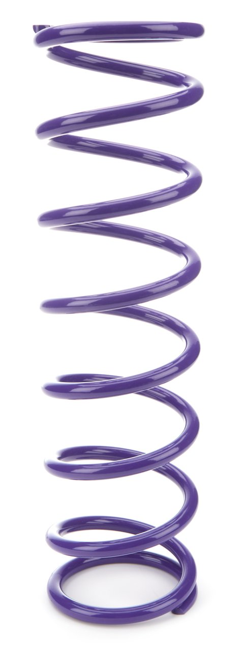 Coil Spring - Coil-Over - 3.5 in ID - 16 in Length - 125 lb/in Spring Rate - Steel - Purple Powder Coat - Each