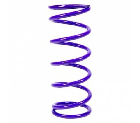 Coil Spring - Conventional - 5 in OD - 16 in Length - 100 lb/in Spring Rate - Rear - Steel - Purple Powder Coat - Each