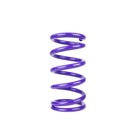 Coil Spring - Conventional - 5 in OD - 9.5 in Length - 500 lb/in Spring Rate - Front - Steel - Purple Powder Coat - Each