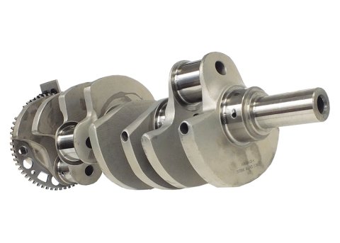 Crankshaft - 3.622 in Stroke - Internal Balance - Billet Steel - 1-Piece Seal - GM LS-Series - Each