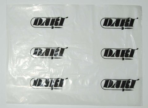 Engine Storage Bag - 37-1/2 x 57-1/2 in - 4 mil - Dart Logo - Plastic - Clear - Each