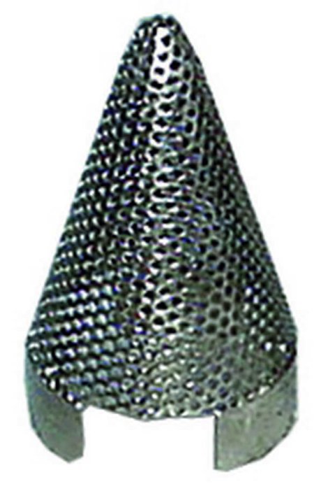 Exhaust Insert - Vortex Cone - 3.5 in Diameter - 5.75 in Long - Stainless - Each
