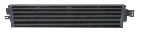 Fluid Cooler - 39.75 x 7.25 x 3.625 in - Stack Type - OEM Inlet / Outlet - Aluminum - Gray Powder Coat - GM Duramax - GM Fullsize Truck 2020-24 - Each